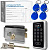 Комплект СКУД Ps-Link KIT-ACM323MF-SS до 2000 пользователей, тип Mifare, электромеханический замок с никелевым покрытием